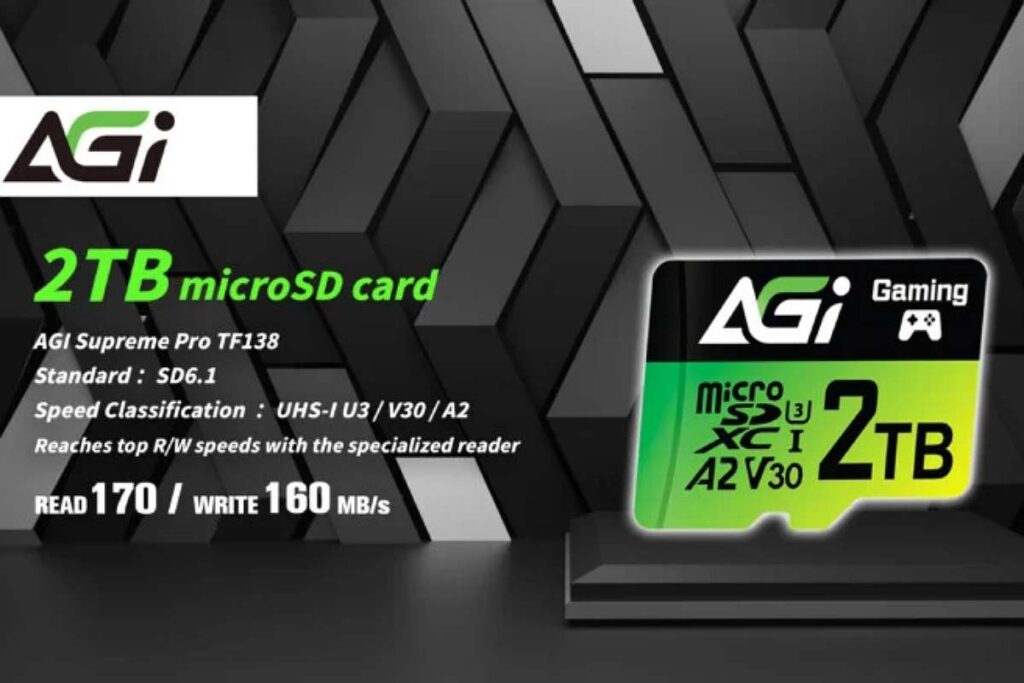 Voici la toute première carte microSD de 2 To au monde Voici la toute première carte microSD de 2 To au monde
