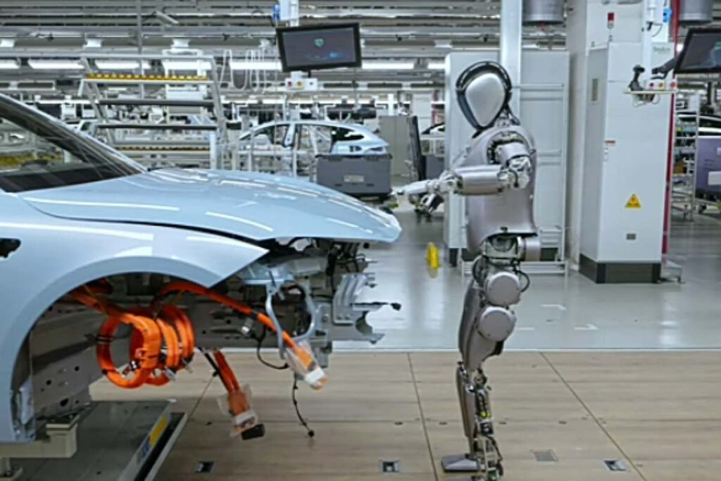 Des robots humanoïdes sur le point d’envahir les chaînes de production automobile Des robots humanoïdes sur le point d’envahir les chaînes de production automobile