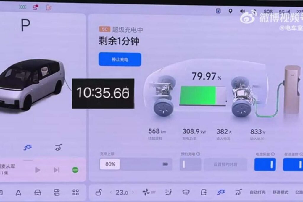 Ça y est ! Cette batterie de CATL passe de 10 a 80% en seulement 10 minutes (vidéo) Ça y est ! Cette batterie de CATL passe de 10 a 80% en seulement 10 minutes (vidéo)