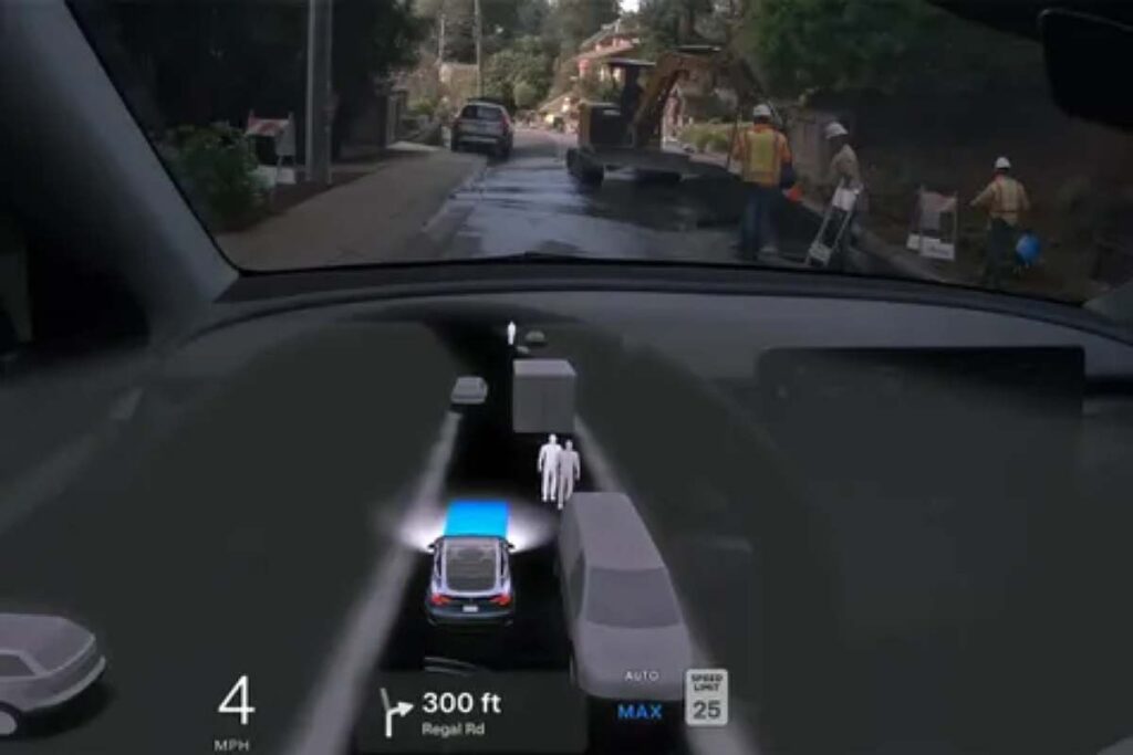 Cette vidéo montre la percée de Tesla avec la version V12 FSD de la conduite autonome Cette vidéo montre la percée de Tesla avec la version V12 FSD de la conduite autonome